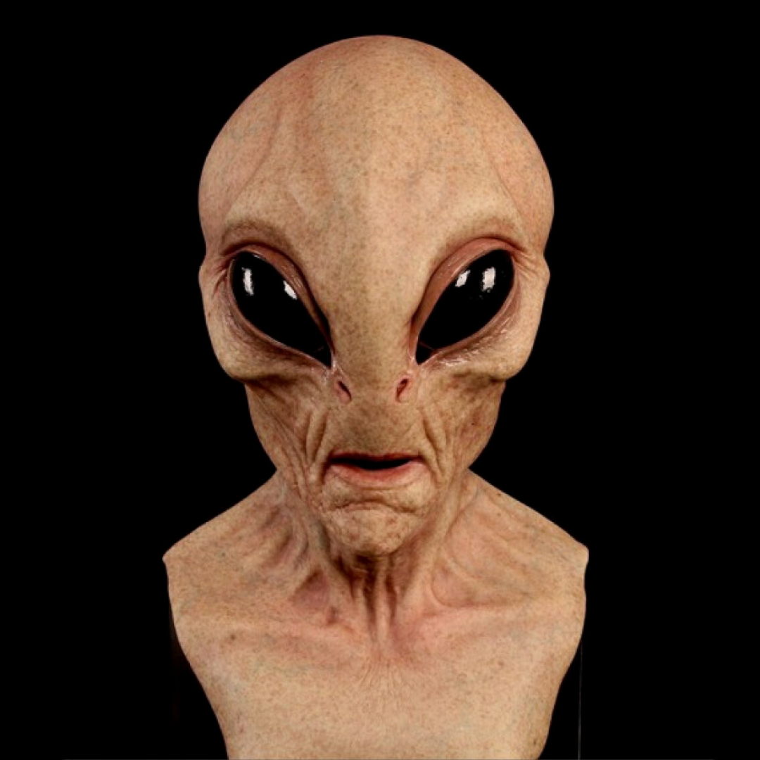 Alien halloween horror mask realistic costume for halloween