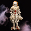 Pennywise Clown life-sized doll with realistic details, perfect for horror collectors and Halloween displays