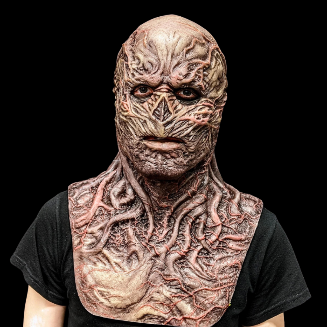 The Other-Side Creature Vecna horror mask, inspired by a mysterious dark realm, perfect Halloween costume